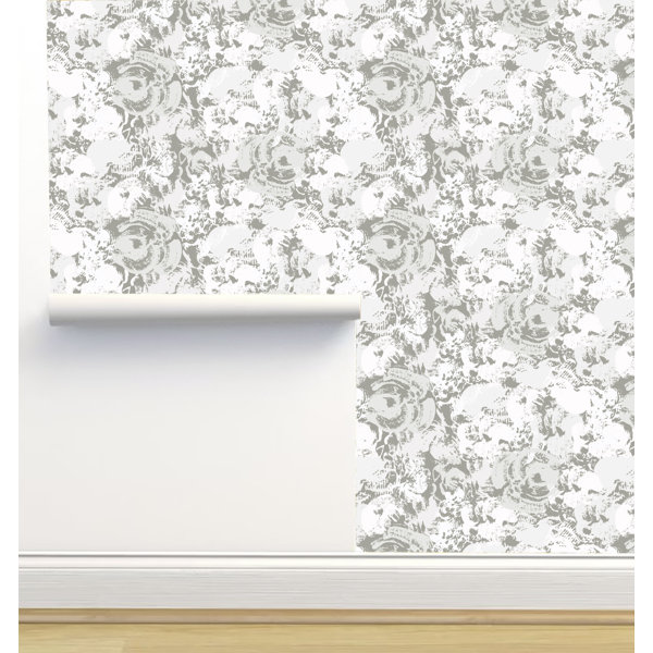 Limitless Walls Monor Designs Peel & Stick Floral Roll Wayfair